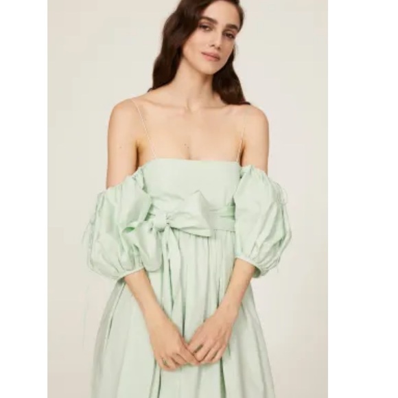 🔥 Mint green Cecilie Bahnsen bow gown 2 - Picture 4 of 4